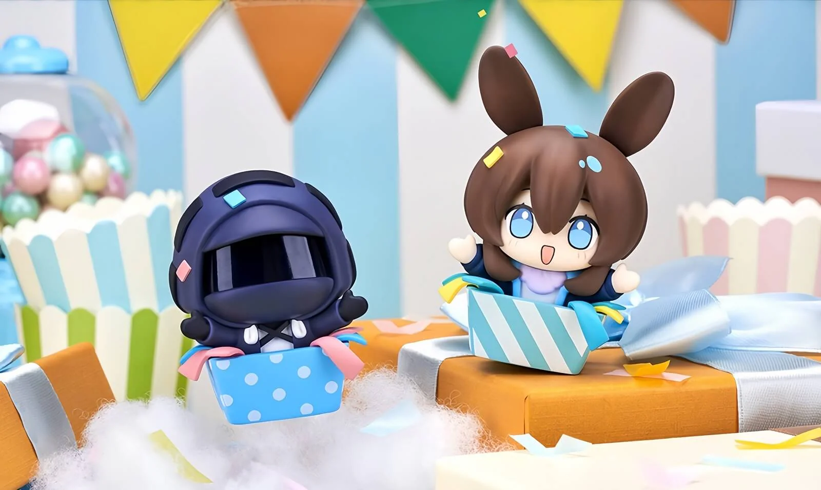Arknights 123 rhode island gift box Chibi figure - Image 4