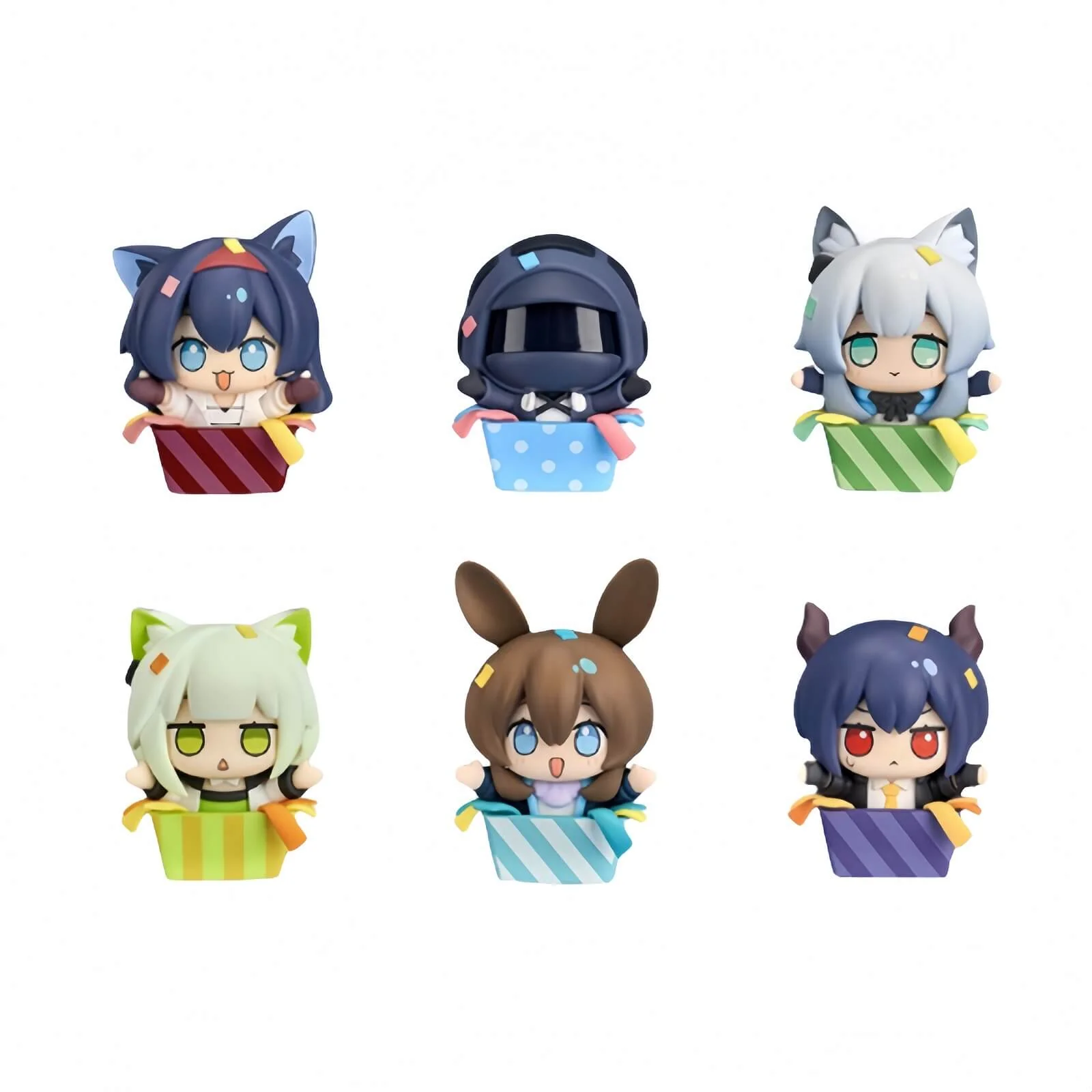 Arknights 123 rhode island gift box Chibi figure - Image 5