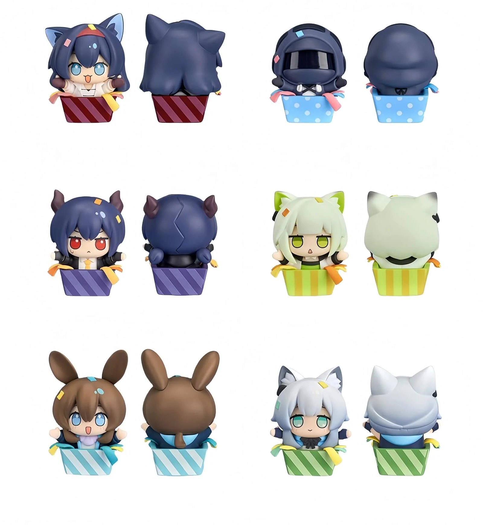 Arknights 123 rhode island gift box Chibi figure - Image 6