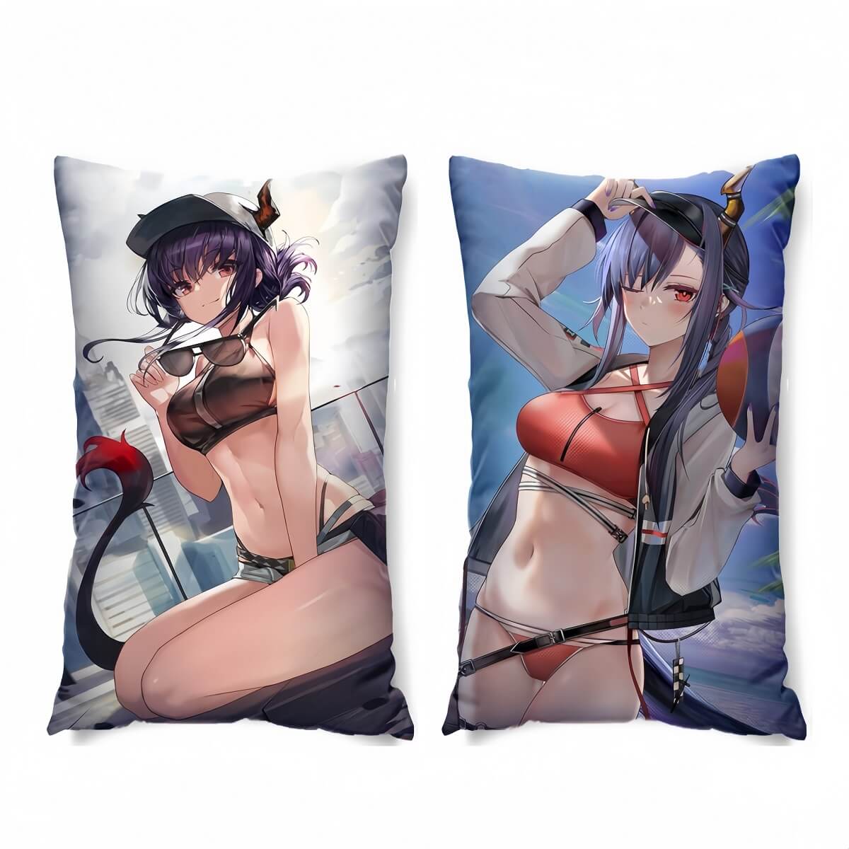Arknights Chen swimsuit beautifully painted pillow - Image 2