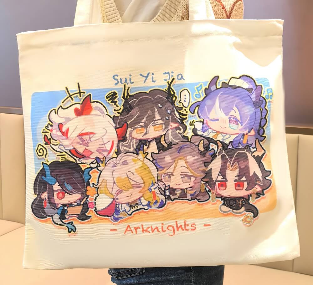 Arknights Cute Operator Canvas Bag - Image 2