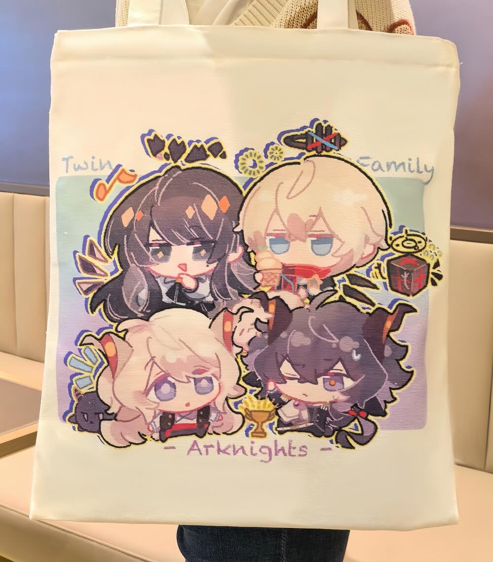 Arknights Cute Operator Canvas Bag - Image 3