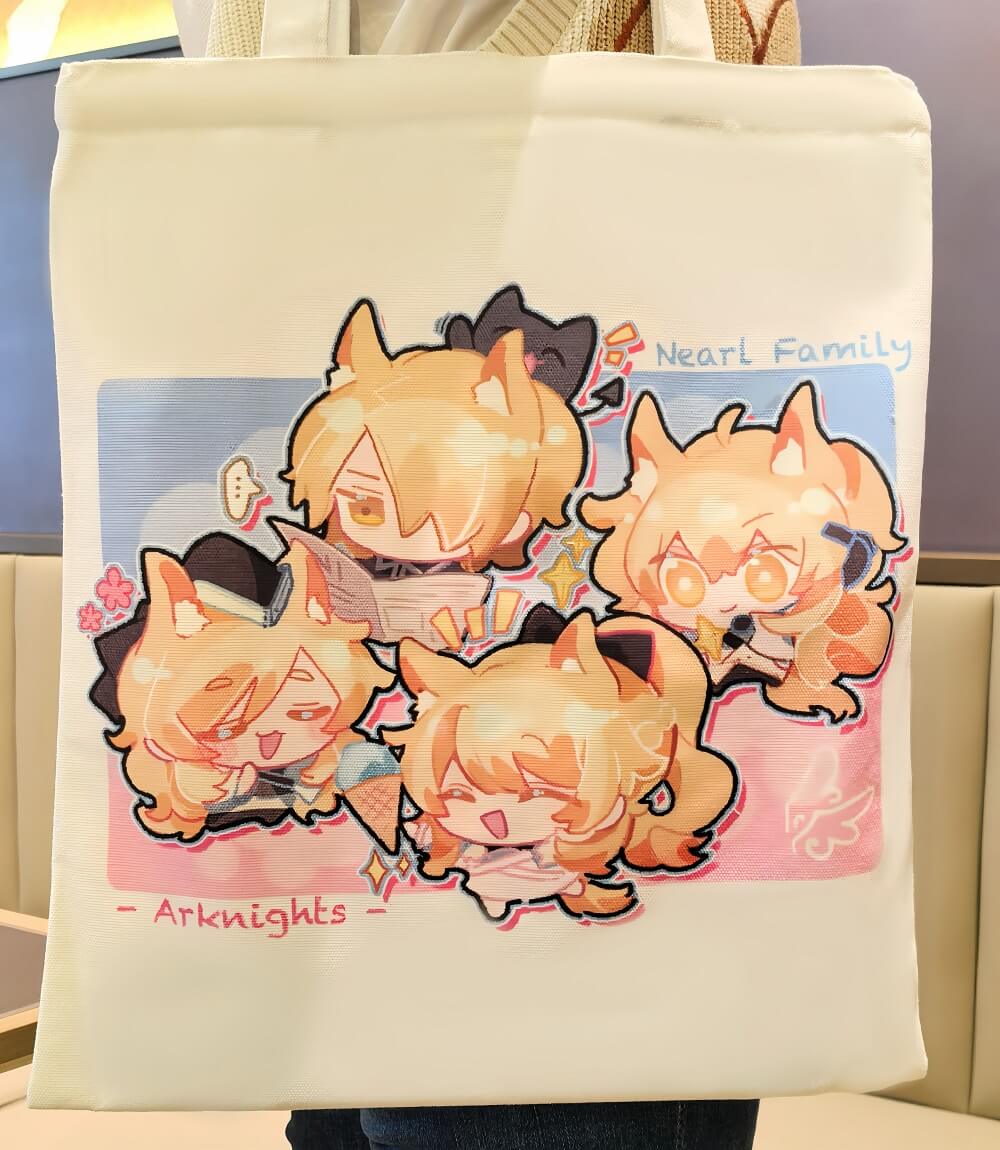 Arknights Cute Operator Canvas Bag - Image 4