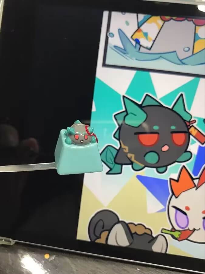 Arknights Dusk Bean keycaps - Image 2
