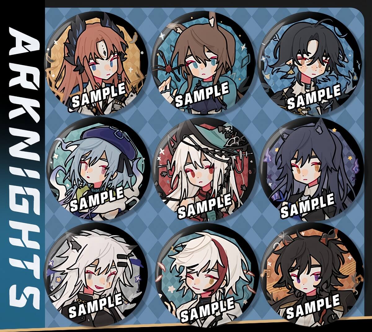 Arknights Fan Art Badge - Image 3