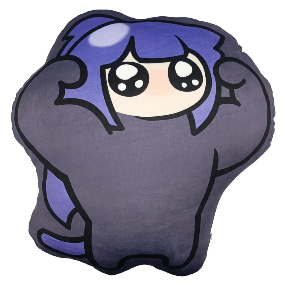 Arknights Jessica Crying Cat Head Pillow - Image 6