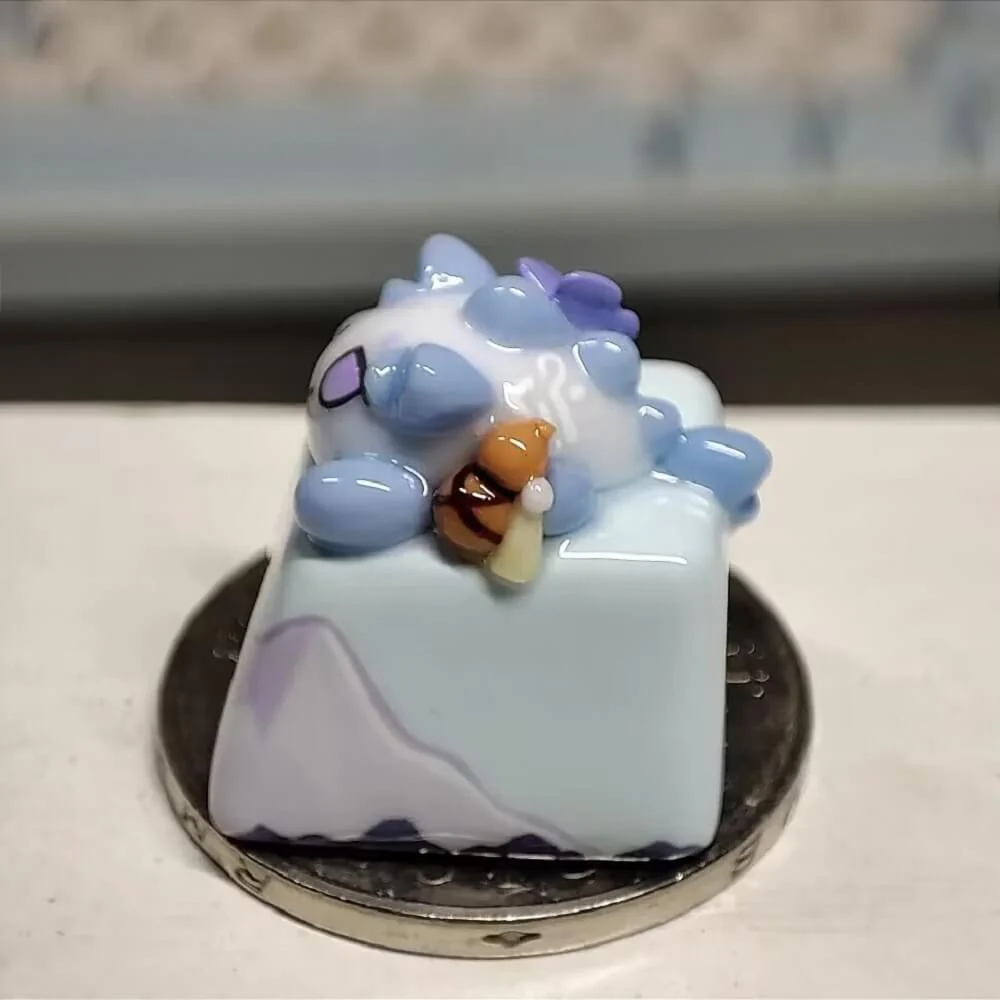 Arknights Ling Bean keycaps - Image 3