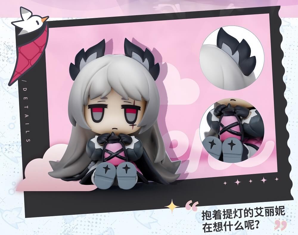 Arknights “Mini Series" Figurine: Cape Coueted Specter Unchained/Lumen/Irene - Image 4