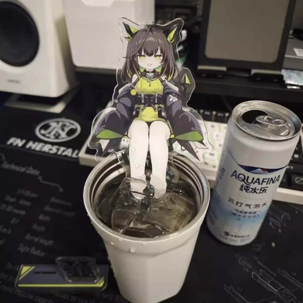 Arknights Mon3tr Acrylic Stand Fan Work