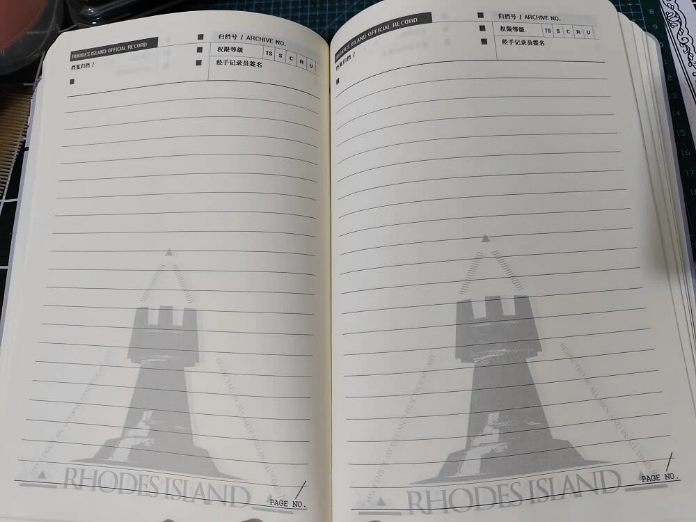 Arknights Tips Summary Style Notebook - Image 5