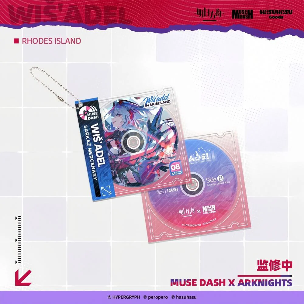 Arknights X Muse dash Illustrated Loaded CD Locket Blind Box - Image 3