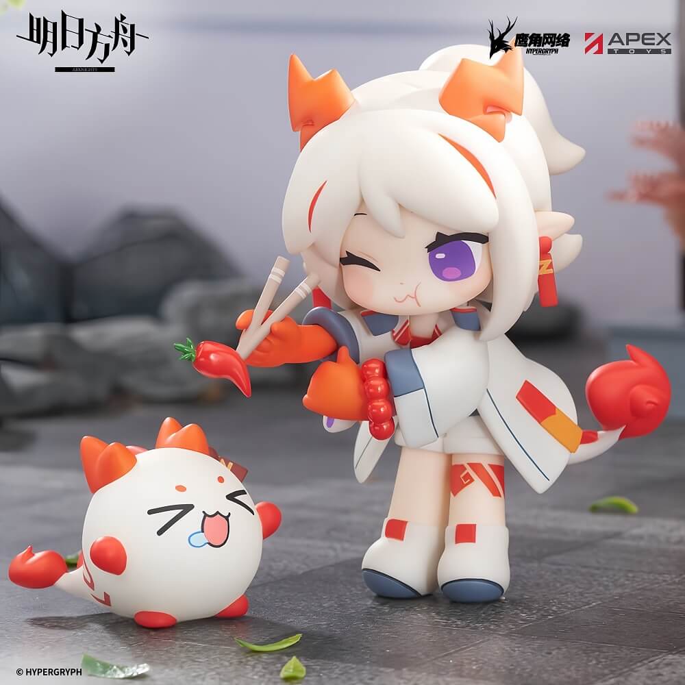 Arknights Dessert Time Nian/Dusk/Ling Chibi Figure - Image 2