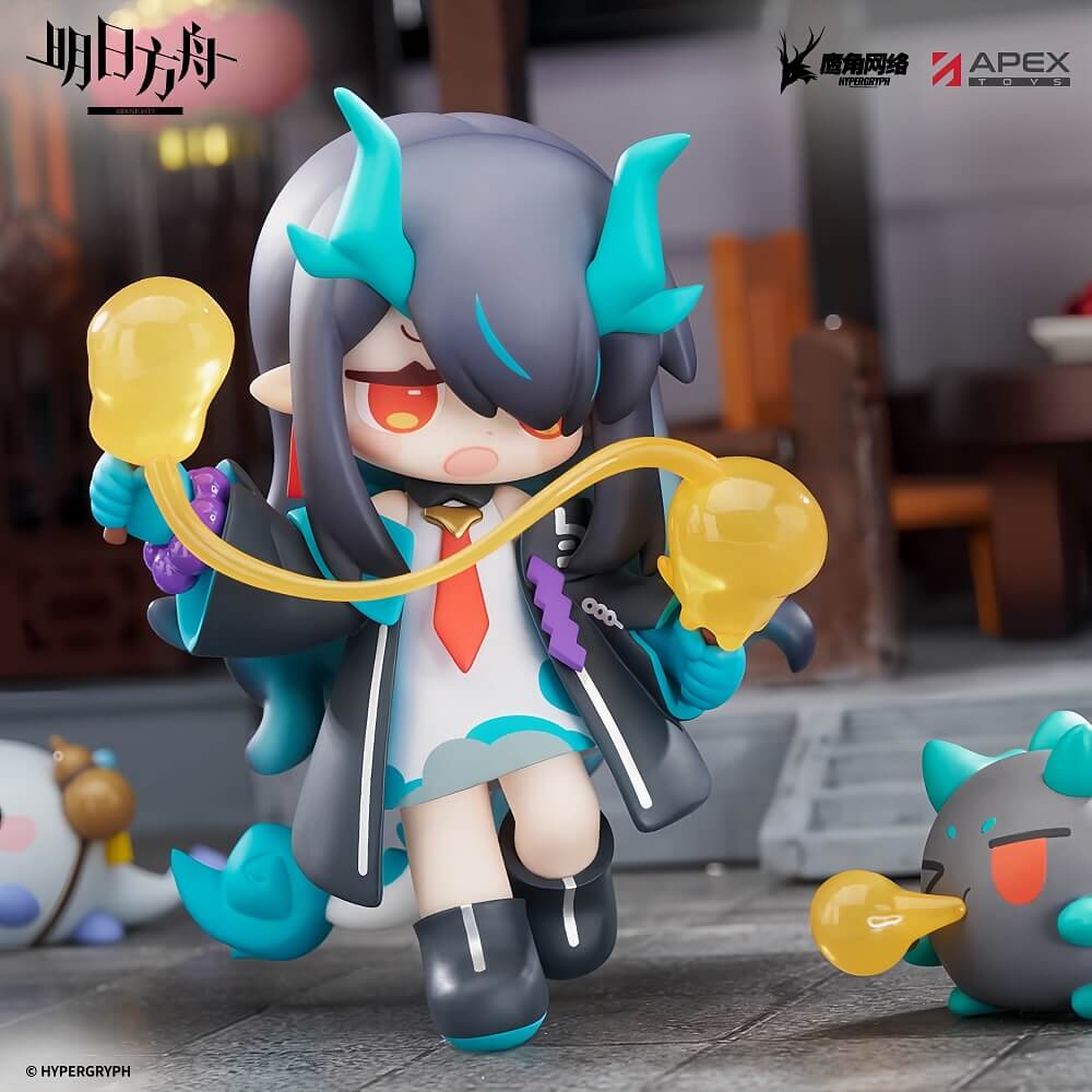 Arknights Dessert Time Nian/Dusk/Ling Chibi Figure - Image 3